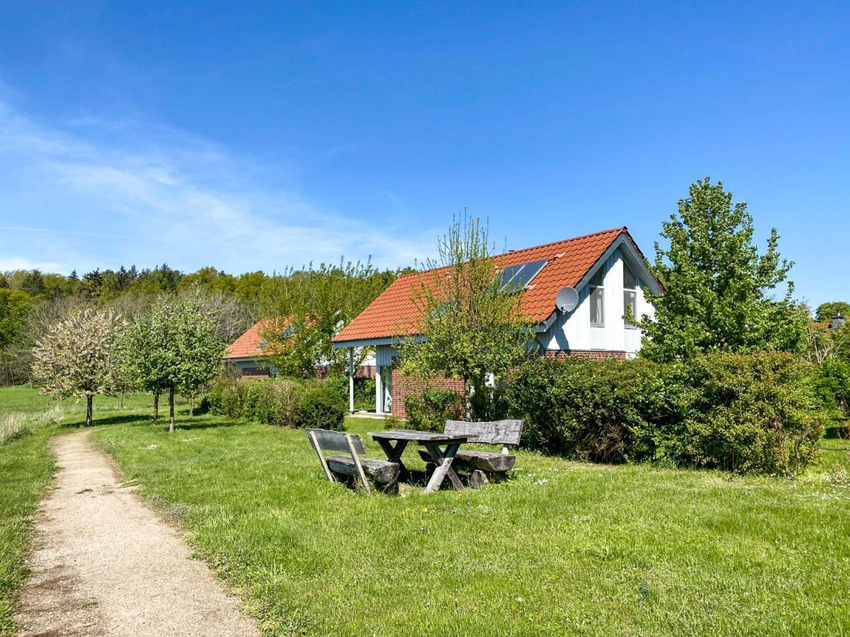 Ferienhaus Wiesengefluester W10 - Mit Sauna, Kamin Und Garten Robel Ngoại thất bức ảnh